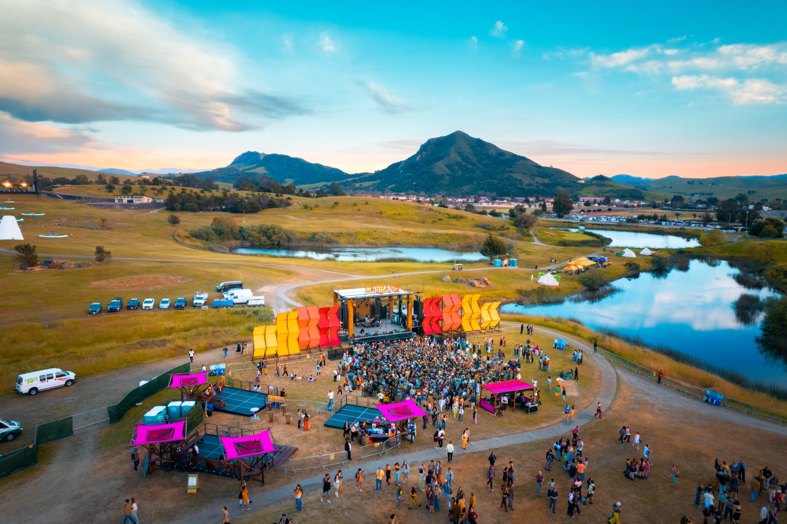Shabang festival aerial event media